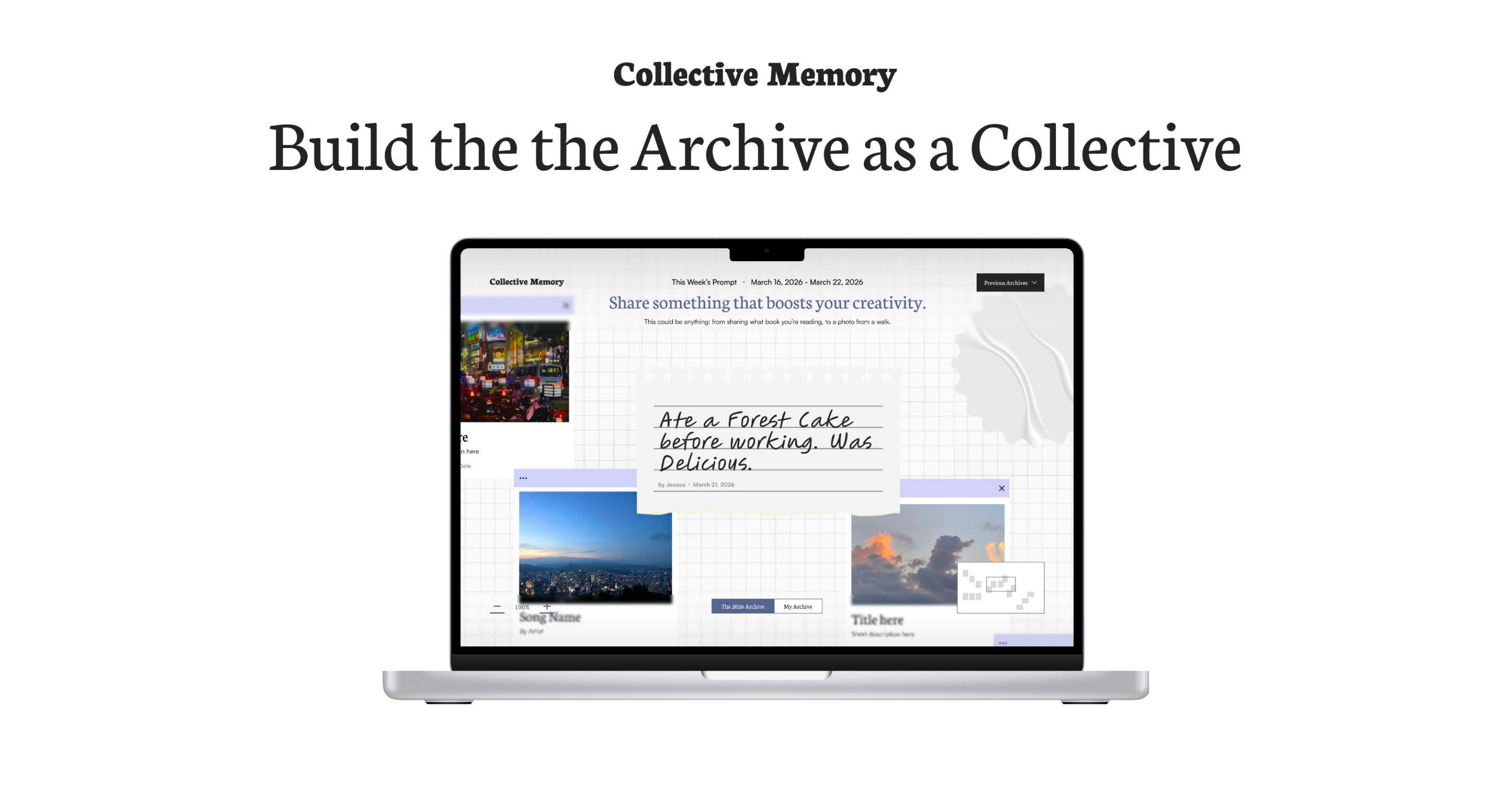 Build the Archive as a Collective