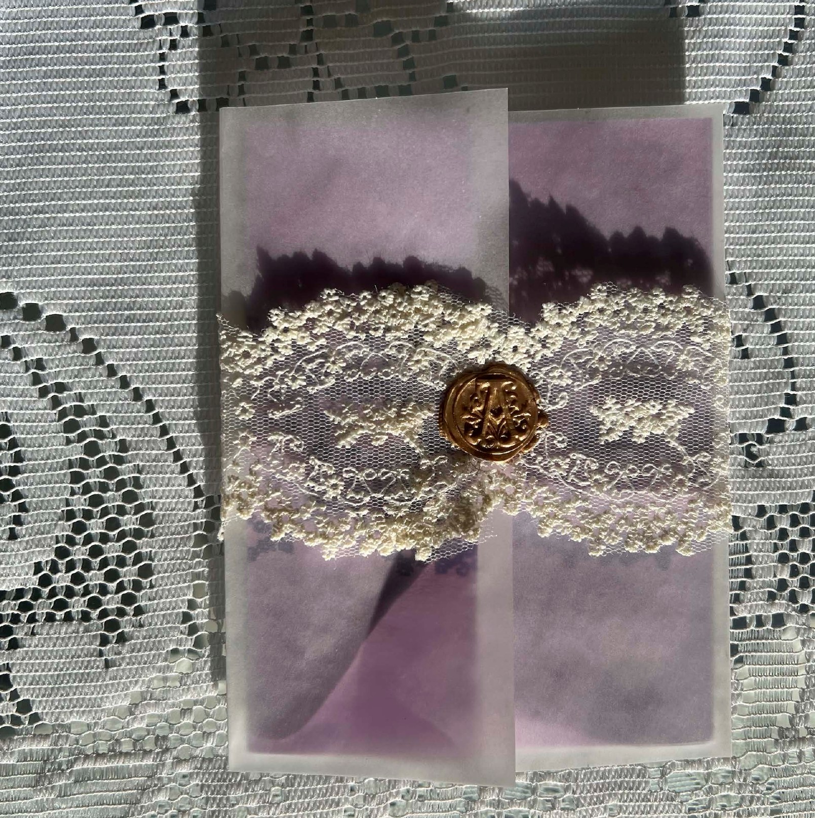 Festival invitation envelope