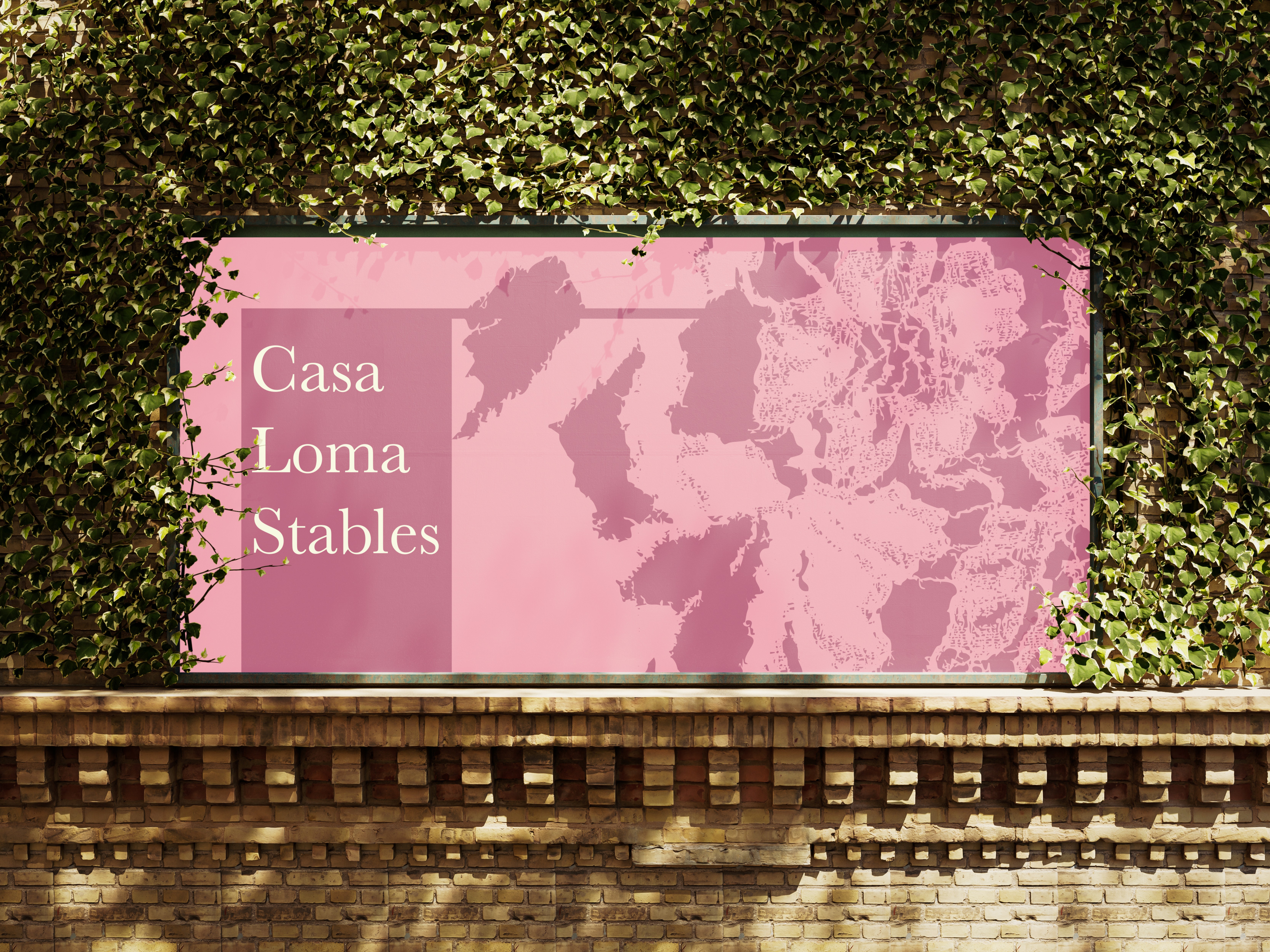 Casa Loma Stables signage