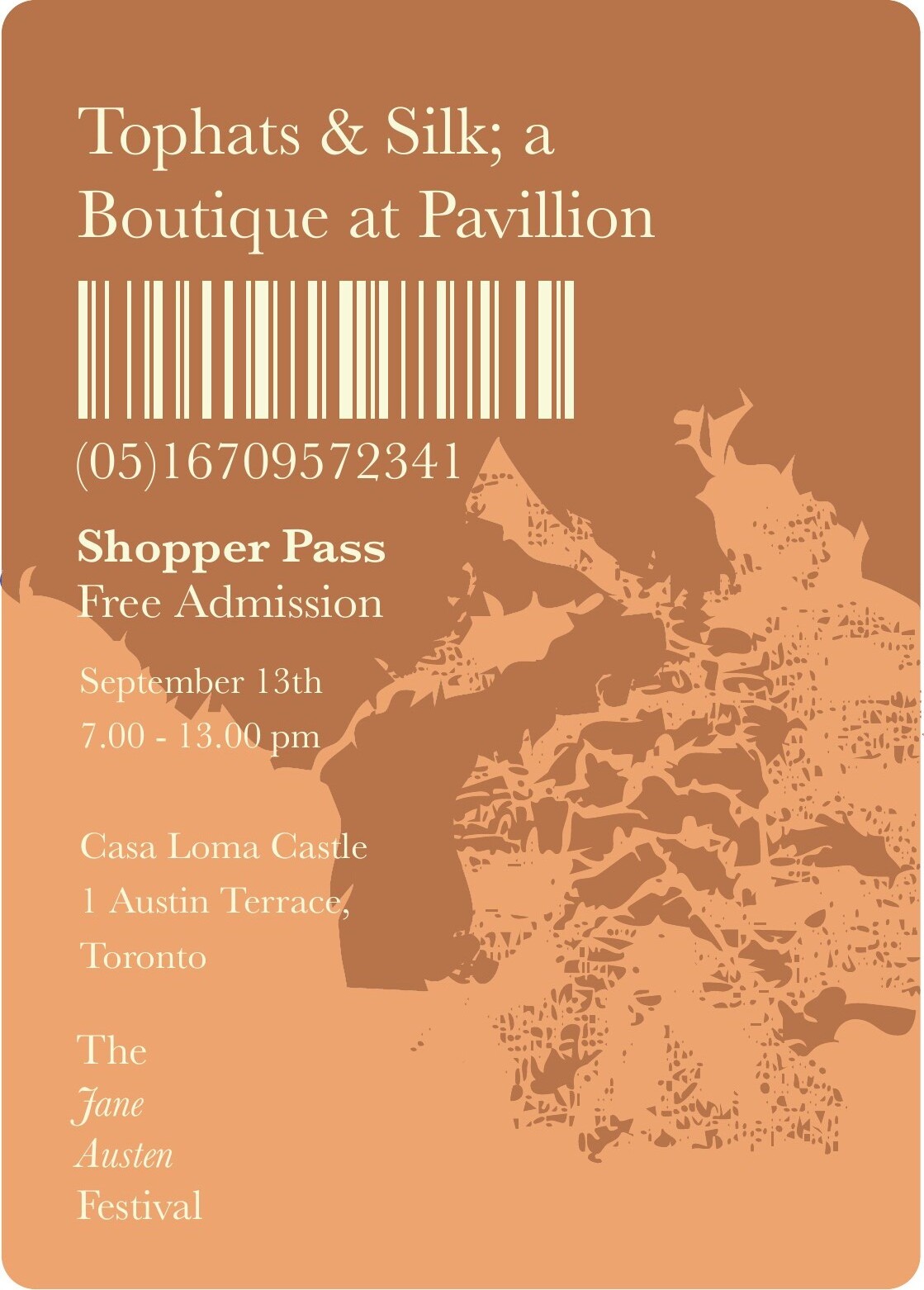 Tophats and Silk shopper pass